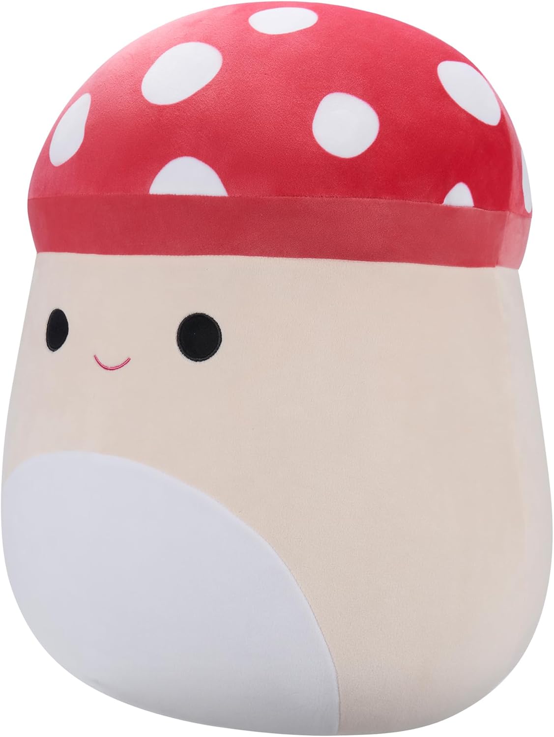 Squishmallows SQCR05496 20 polegadas-Malcolm, o cogumelo manchado vermelho, multicolorido