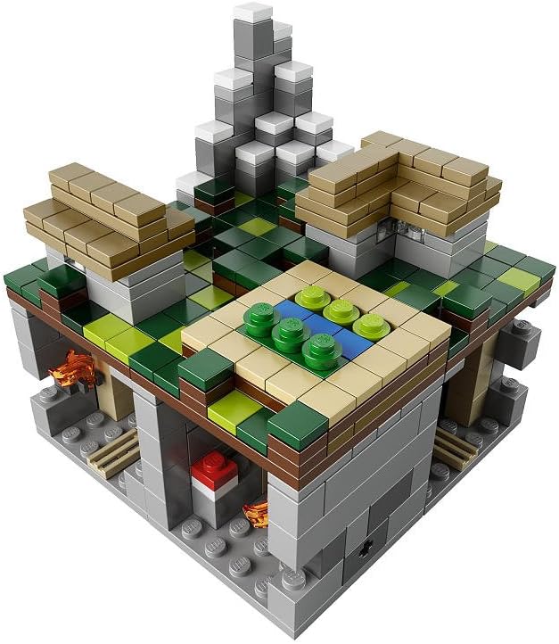 Lego Conjunto Minecraft A Vila