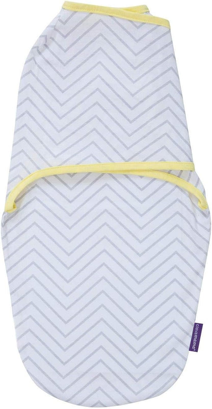 ClevaMama Cobertor Baby Swaddle Wrap para recém-nascidos e bebês, saco de dormir 100% algodão com asas ajustáveis, unissex (0-3 meses) - Coral