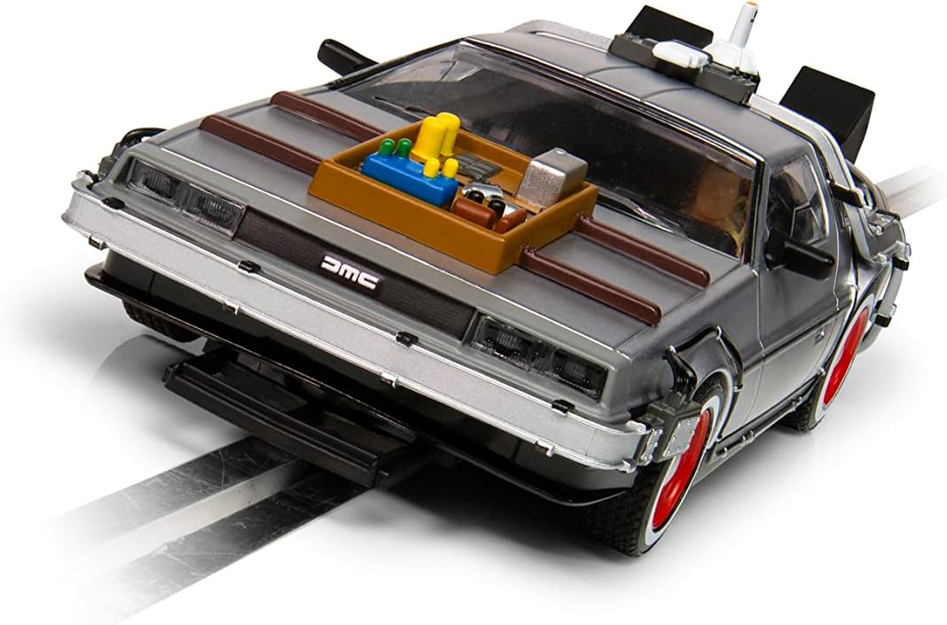 Scalextric  De volta para o futuro vs Knight Rider Corrida de caça-níqueis em escala 1:32