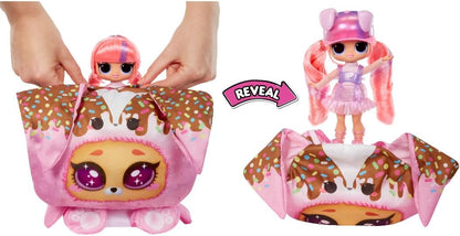 LOL. Surpresa! Fantasia de adolescente surpresa Ali Dance Fashion Doll com fantasia inflável de cachorrinho rosa e várias surpresas, incluindo modas e acessórios fabulosos - ótimo para crianças de 4 anos ou mais