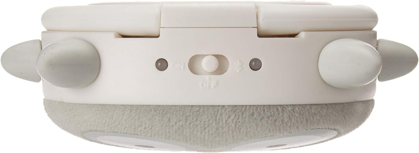 SoundBub da WavHello, máquina de ruído branco e alto-falante Bluetooth | Chupeta sonora para bebê portátil e recarregável - Ollie The Owl, cinza