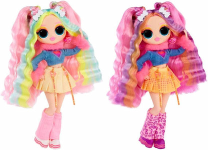 Jajaja ¡Sorpresa! Muñeca de moda OMG Sunshine Makeover - BUBBLEGUM DJ - Incluye cambio de color solar UV, muchas sorpresas y accesorios fabulosos - Gran regalo para niños de 4 años en adelante