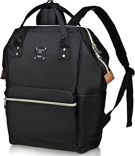 Bebamour Mochila informal para ordenador portátil, mochila para mujer y hombre, mochila para ordenador portátil de 15,6 pulgadas, mochila escolar impermeable para viajes/negocios/universidad/computadora