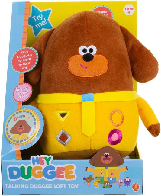 Hey Duggee  Urso Teddy. Brinquedo fofo, fofinho e de pelúcia. Brinquedos Falantes. Brinquedos infantis perfeitos.