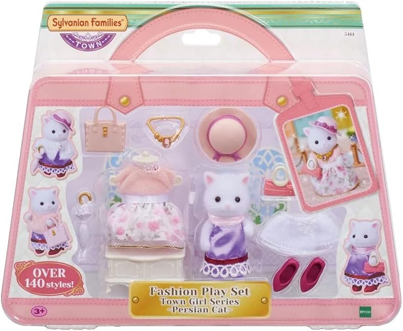 Sylvanian Families Conjunto de moda gato persa