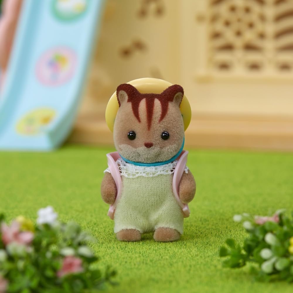 Sylvanian Families Bebê esquilo noz, gengibre