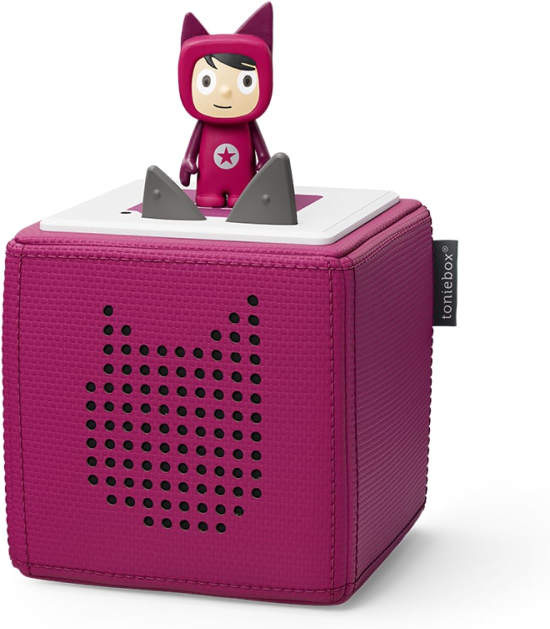 tonies Toniebox Wireless Musical Storybox Starter Set, incluindo 1 criativo, roxo