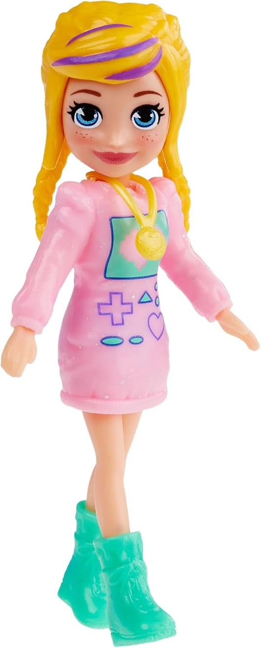 Polly Pocket Conjunto Polly Medium Fashion para meninas a partir de 4 anos