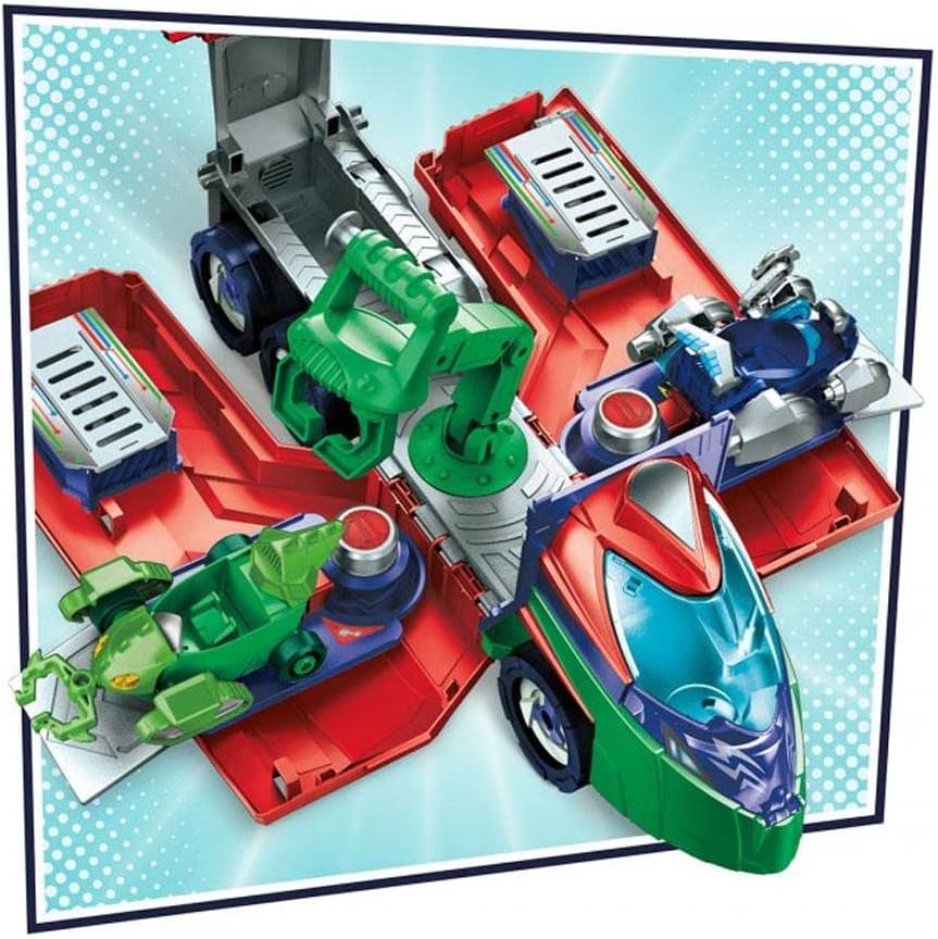 PJ Masks PJ lança brinquedo pré-escolar Seeker, transformando conjunto de veículo PJ Seeker para crianças de 3 anos ou mais