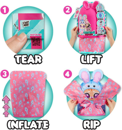 LOL. Surpresa! Fantasia de adolescente surpresa Aya Cherry Fashion Doll com fantasia de coelhinho azul inflável e várias surpresas, incluindo modas e acessórios fabulosos - ótimo para crianças de 4 anos ou mais