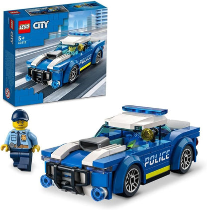 LEGO Brinquedo City Blue Monster Truck para meninos e meninas de 5 anos ou mais, conjunto de veículo com minifigura de motorista, brinquedos criativos de carro de corrida para crianças, ideia de presente de aniversário 60402