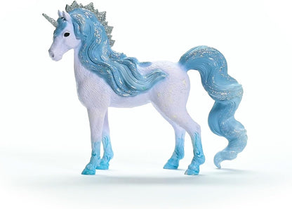 Schleich 70823 BAYALA Flowy Unicorn Mare Figurine para maiores de 5 anos, Preto