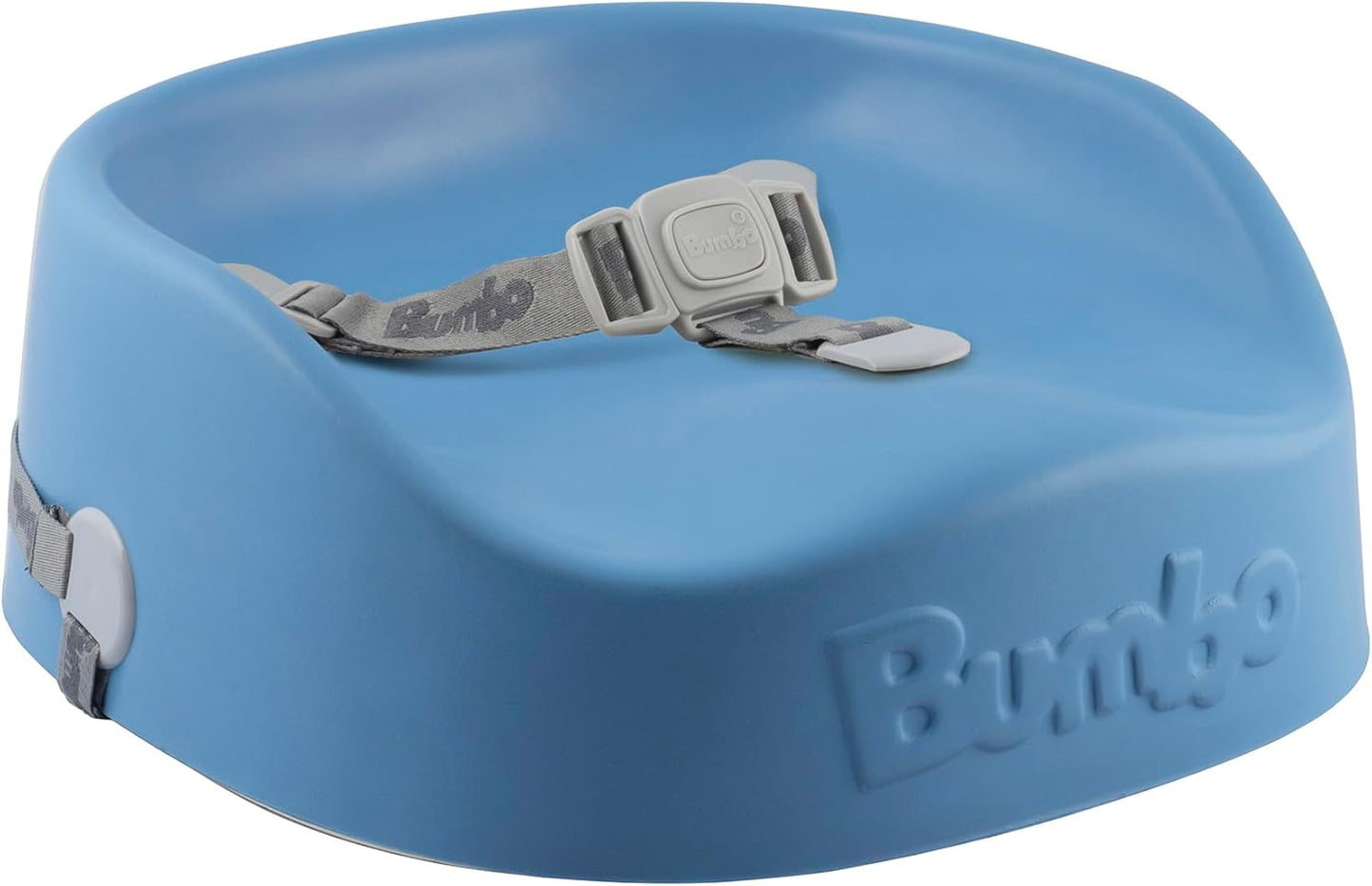 Bumbo Assento elevatório para cadeira de mesa de jantar com arnês de segurança - para crianças de 18 meses ou mais - fácil de limpar e alimentação confortável do bebê