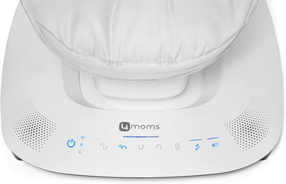 4moms mamaRoo 5.0 Columpio multimovimiento para bebé, negro