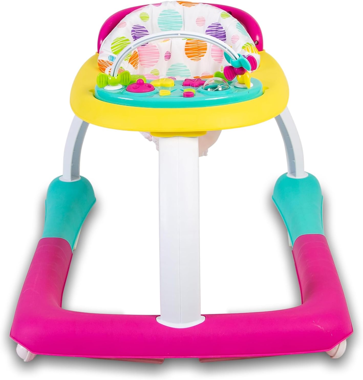 Red Kite Baby Go Round Kiddo Walker e Push Along combinados rosa (50cm x 62cm x 75cm)