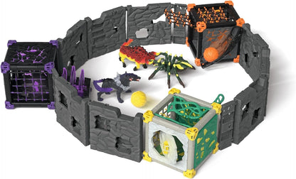 Schleich 42673 BattleCore Arena: Lava vs. Shadow, de 6 a 12 anos, ELDRADOR CREATURES - Playset, 71 peças