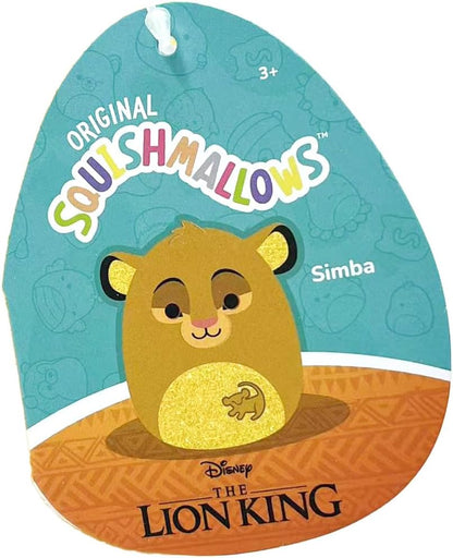 Squishmallows Original Simba de 8 pulgadas - El Rey León Disney Plush