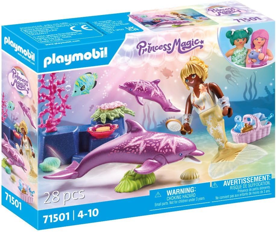 Playmobil Sereia com Golfinhos