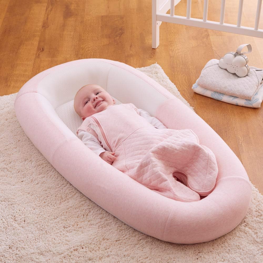 PurFlo Sleep Tight Funda de cama de repuesto para bebé | Rosa Concha