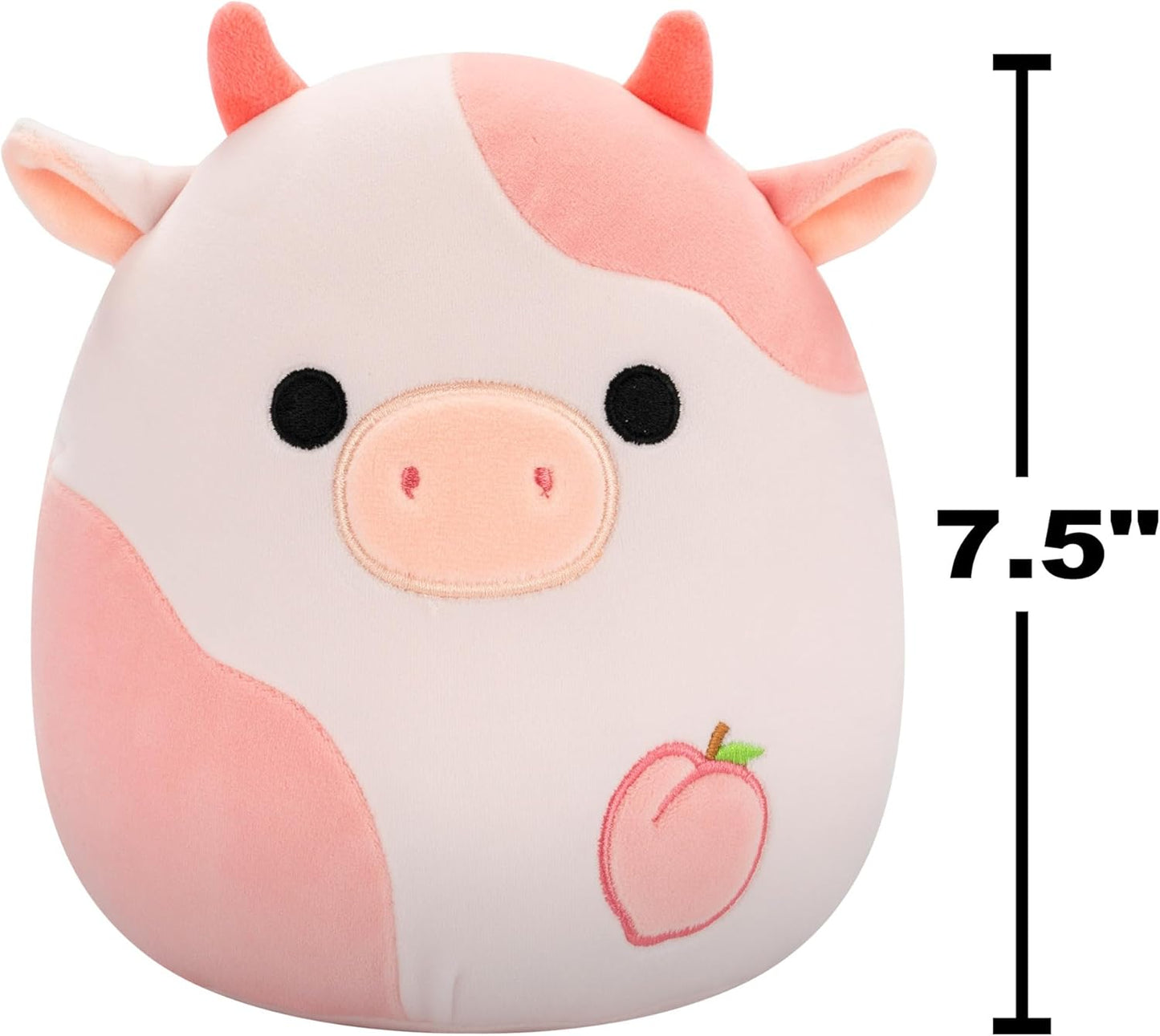 Squishmallows Original 7,5 Polegadas - Lilaz, a Vaca Pêssego