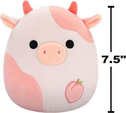 Squishmallows Original 7,5 Polegadas - Lilaz, a Vaca Pêssego