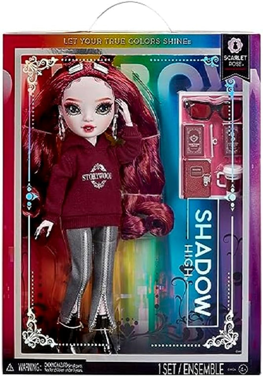 Rainbow High Shadow High Series 3 - Scarlett - Boneca da moda marrom - Roupa da moda e mais de 10 acessórios coloridos para brincar - Ótimo para crianças de 4 a 12 anos e colecionadores