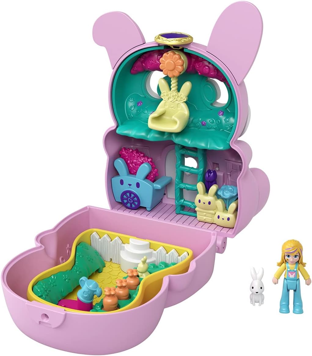 Polly Pocket  Flip & Find  Bunny Compacto