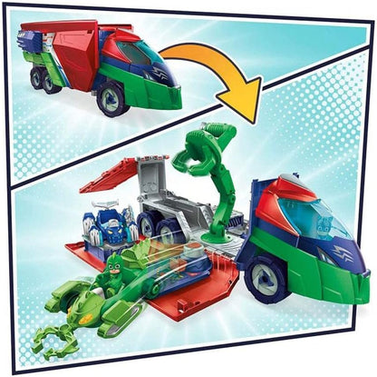 PJ Masks PJ lança brinquedo pré-escolar Seeker, transformando conjunto de veículo PJ Seeker para crianças de 3 anos ou mais