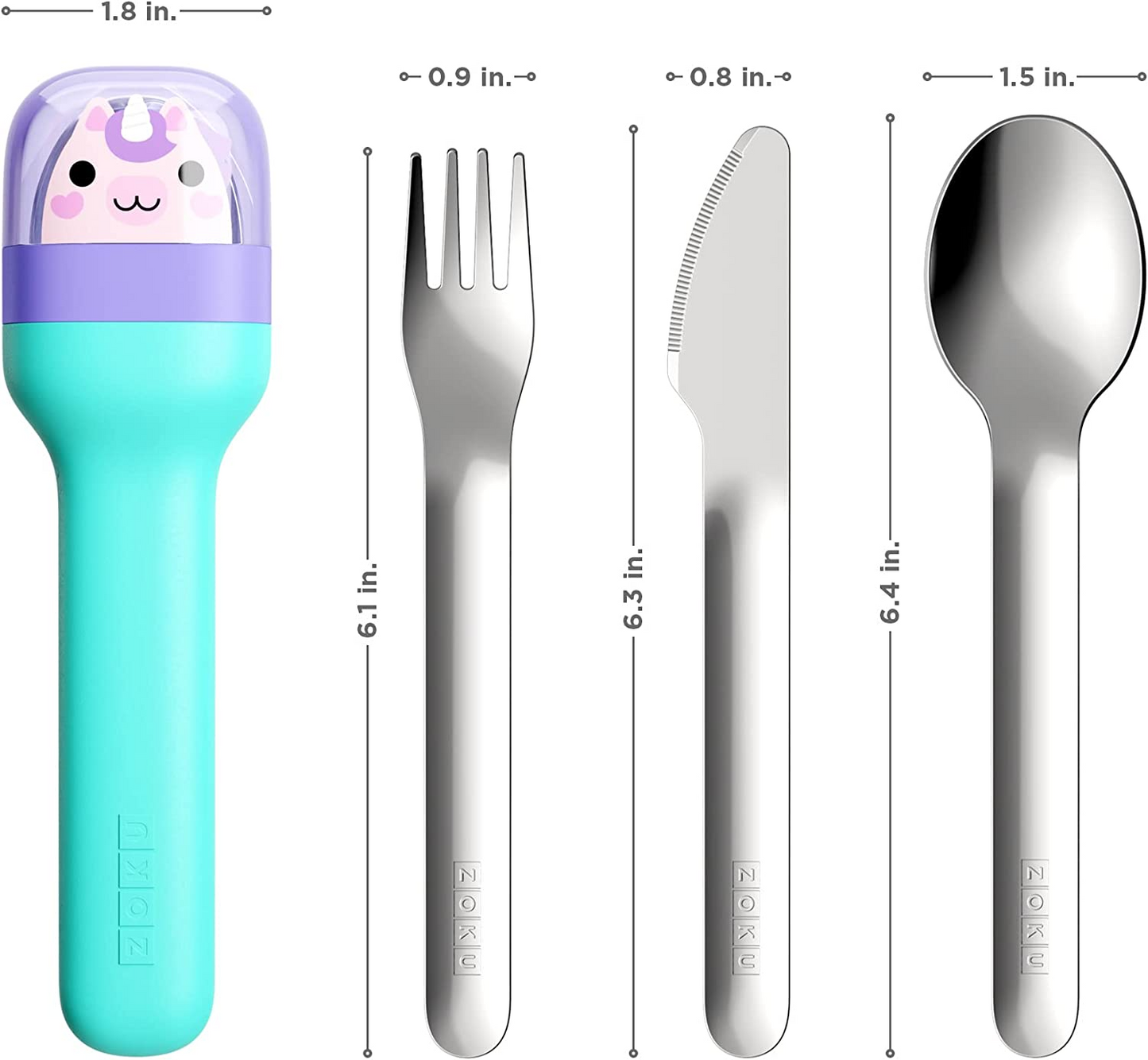 Zoku Conjunto de Utensílios, Unicórnio