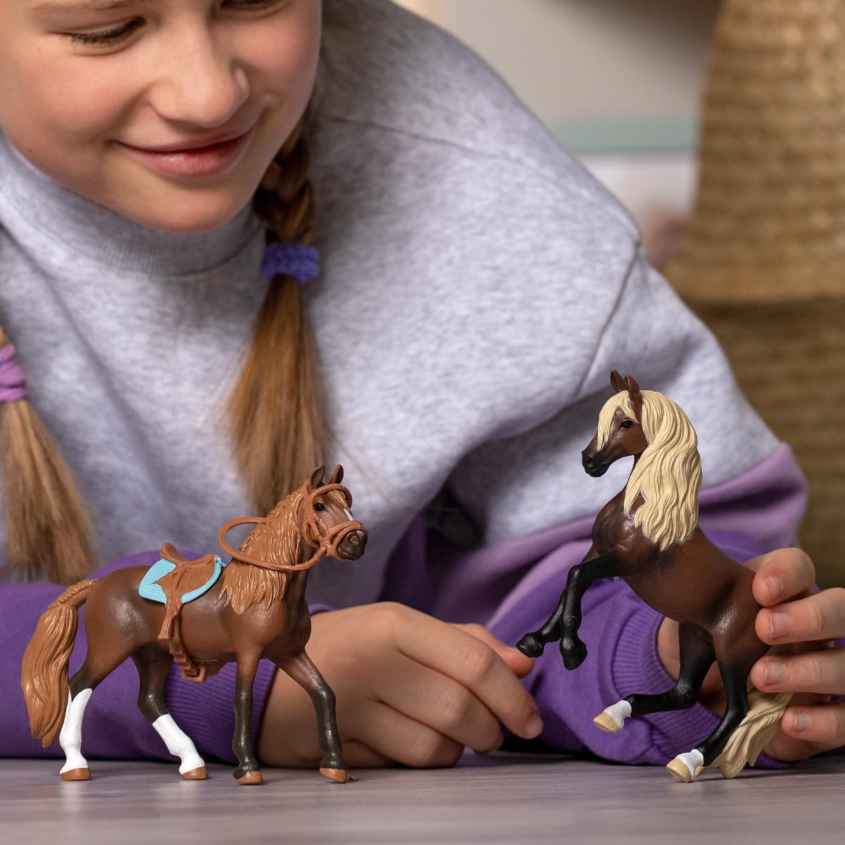 Schleich 42738 Horse Club "Paso Peruano" Starter Set, a partir de 5 anos HORSE CLUB - Estatueta, 7 x 15 x 11 cm