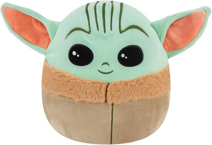 Squishmallows Star Wars 10 polegadas Yoda Plush - Adicione Yoda ao seu esquadrão, pelúcia ultramacia de tamanho médio, brinquedo oficial Kelly de pelúcia