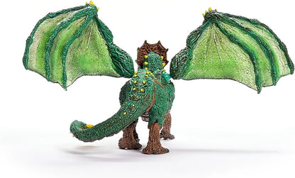 SCHLEICH 70144 Criatura da selva Eldrador Criaturas Brinquedo Estatueta para crianças de 7 a 12 anos, Verde, 11 x 15,1 x 18 cm