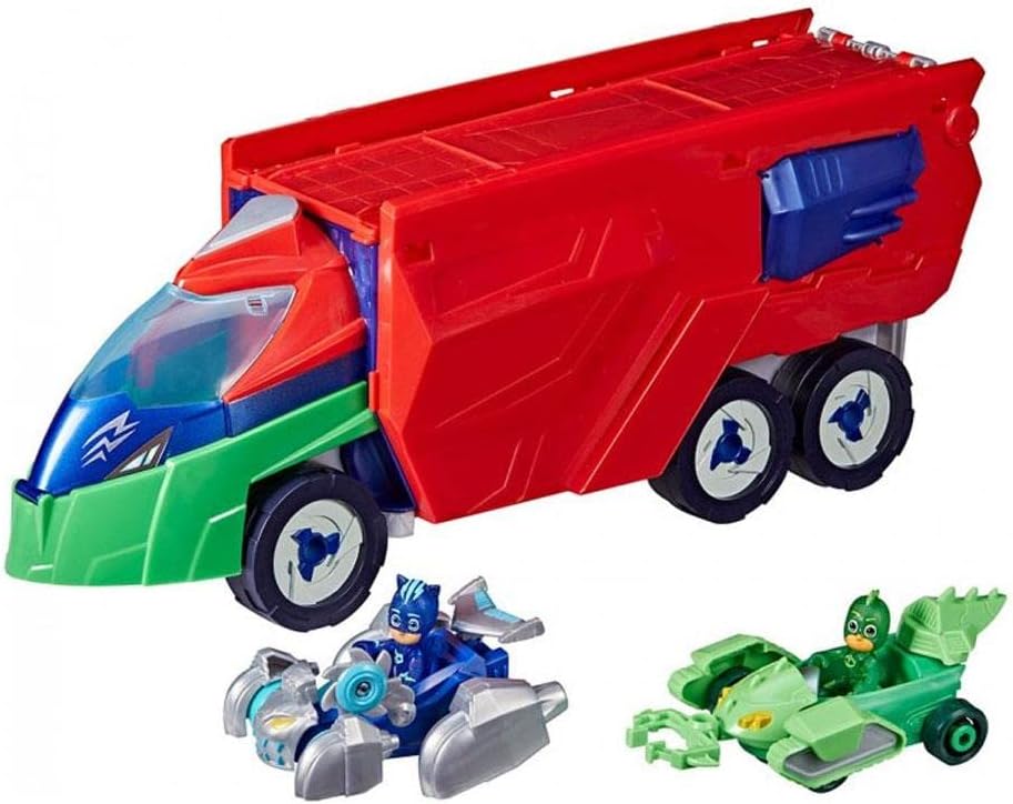 PJ Masks PJ lança brinquedo pré-escolar Seeker, transformando conjunto de veículo PJ Seeker para crianças de 3 anos ou mais