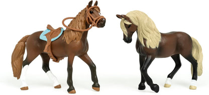 Schleich 42738 Horse Club "Paso Peruano" Starter Set, a partir de 5 anos HORSE CLUB - Estatueta, 7 x 15 x 11 cm