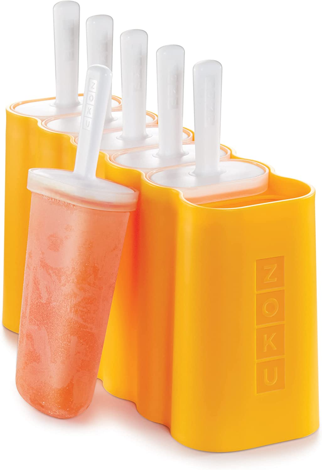 Zoku Molde infantil para picolé para picolé disponível em laranja