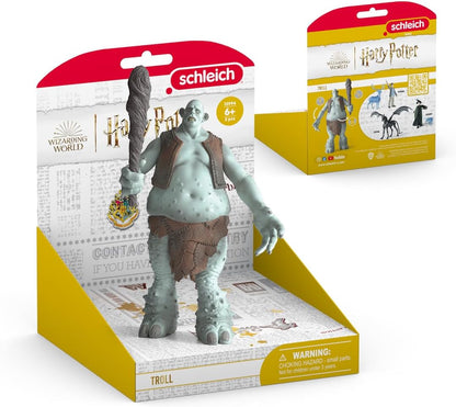 Schleich 13994 Troll, a partir de 6 anos WIZARDING WORLD - Estatueta, 16 x 16 x 18 cm