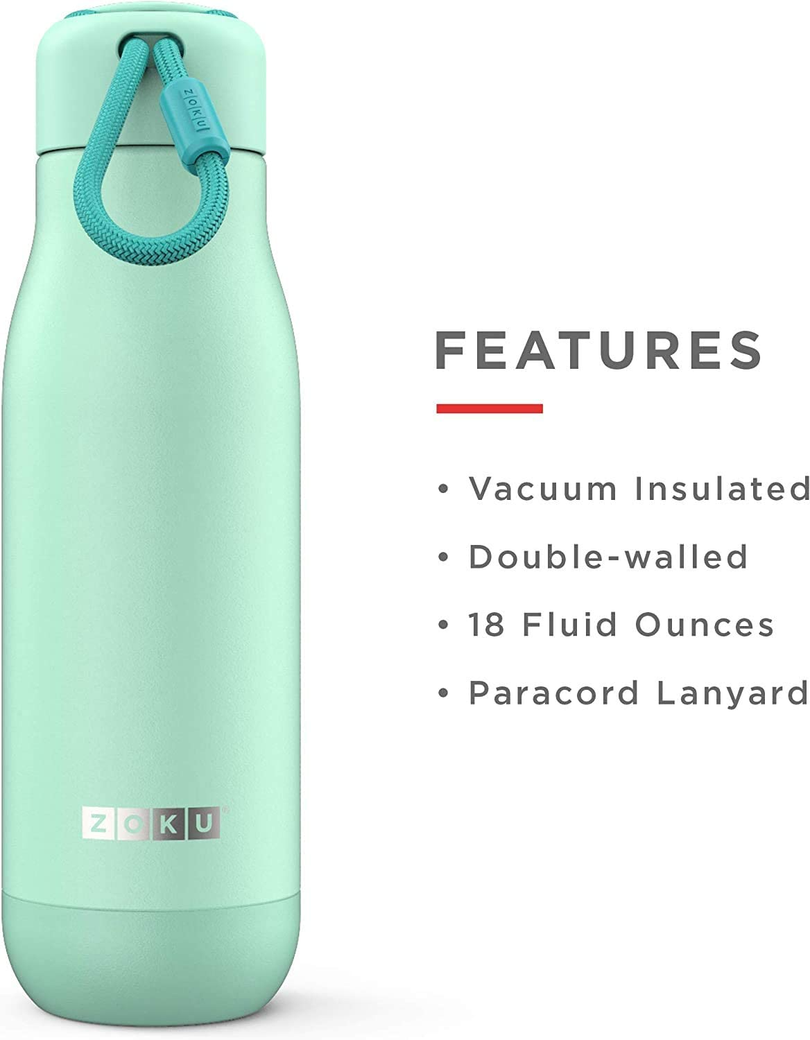 Zoku Garrafa, Teal, 0,5L