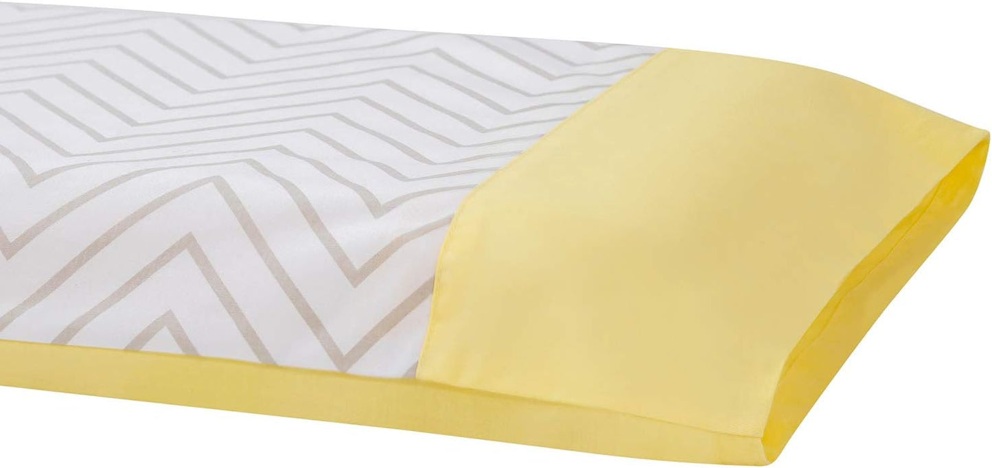 ClevaMama Funda de almohada infantil, 100% algodón suave - gris, 35x55cm