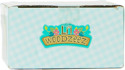 Li'l Woodzeez 6154M Li’l Woodzeez – Família Skyhopper Panda – Conjunto de 5 peças com estatuetas em miniatura e livro de histórias – Brinquedos de animais e acessórios Acc Tiere para crianças a partir de 3 anos, multicolorido