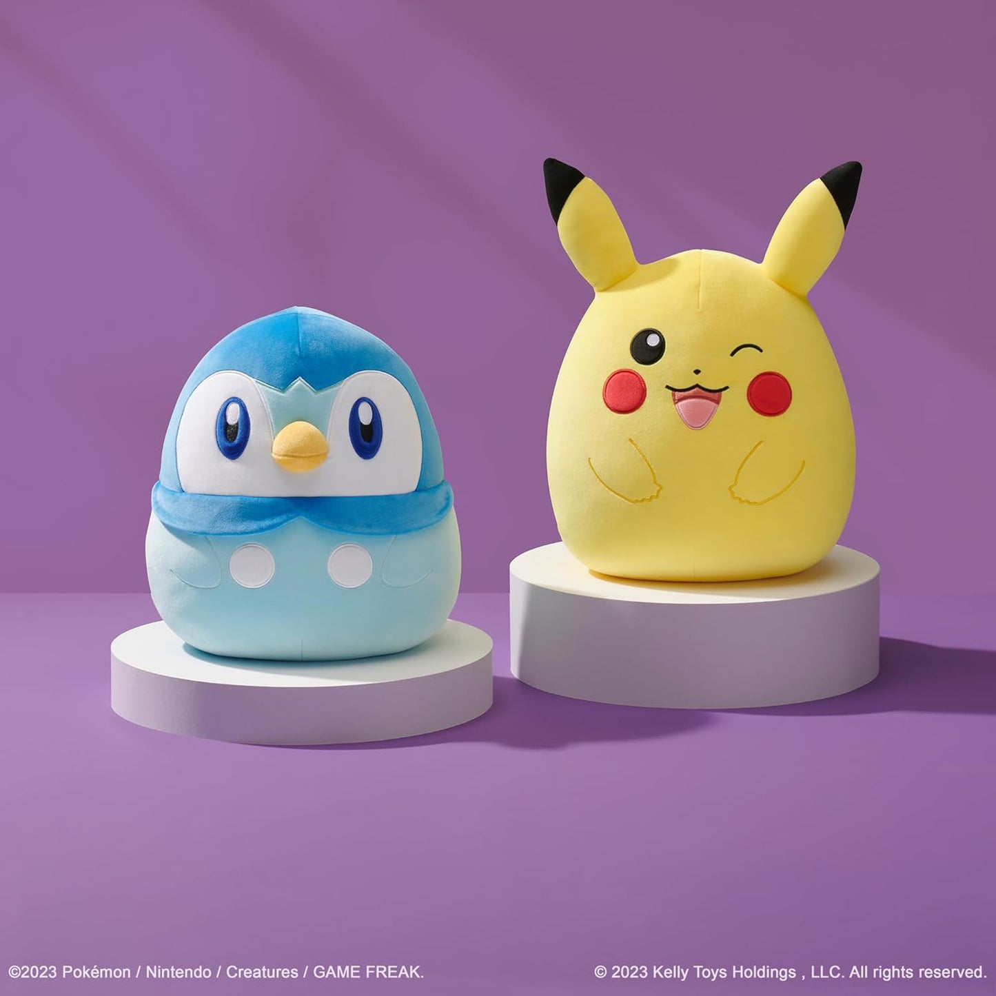 Squishmallows Original Pokémon Piplup Peluche de 14 pulgadas - Añade Piplup a tu escuadrón, peluche de peluche ultra suave, peluche oficial