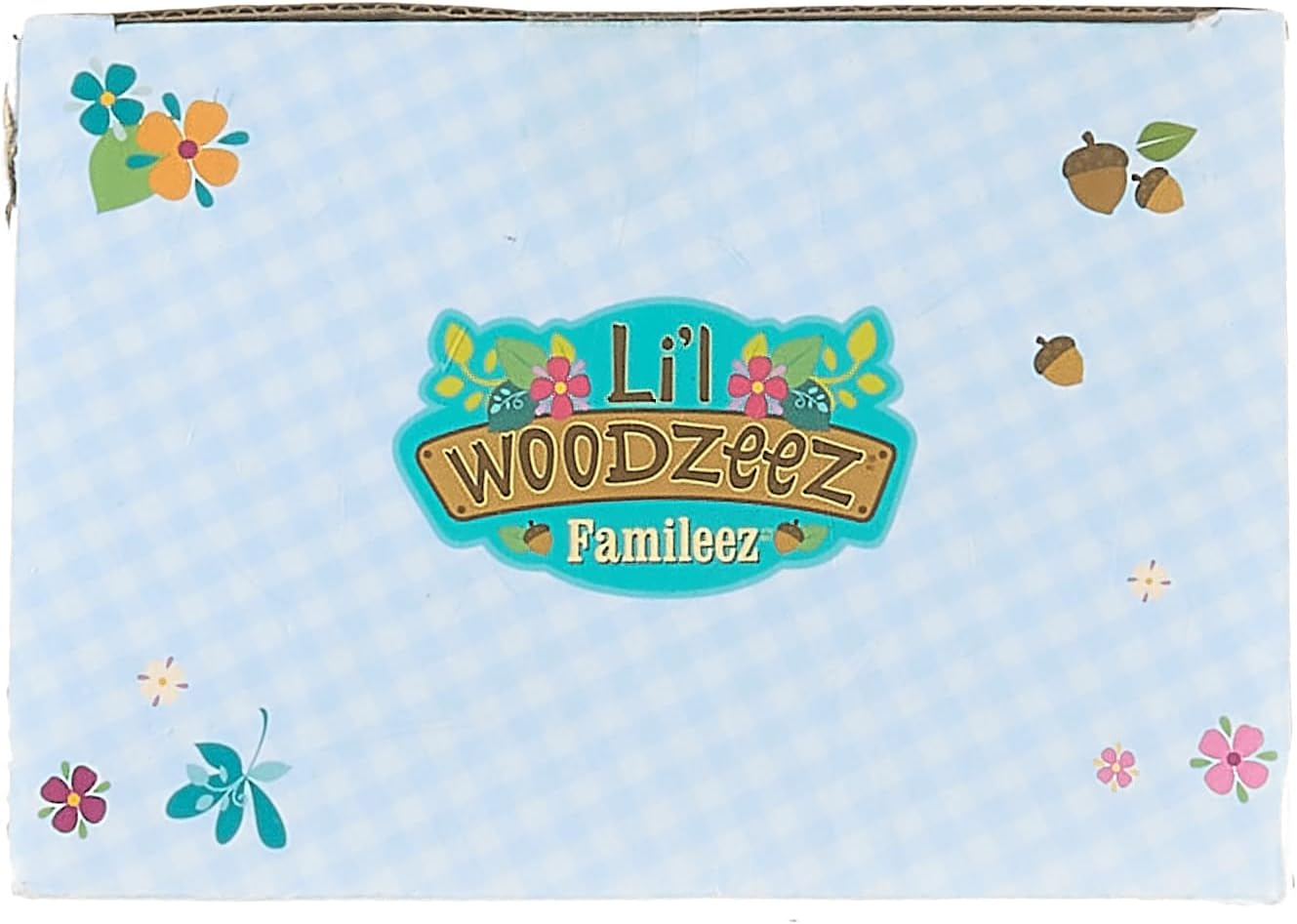 Li'l Woodzeez WZ6711Z Battat Li’l Woodzeez – Família de coelhos Cottonball com avós – Conjunto de 7 peças com estatuetas em miniatura – Brinquedos e acessórios de animais para crianças a partir de 3 anos