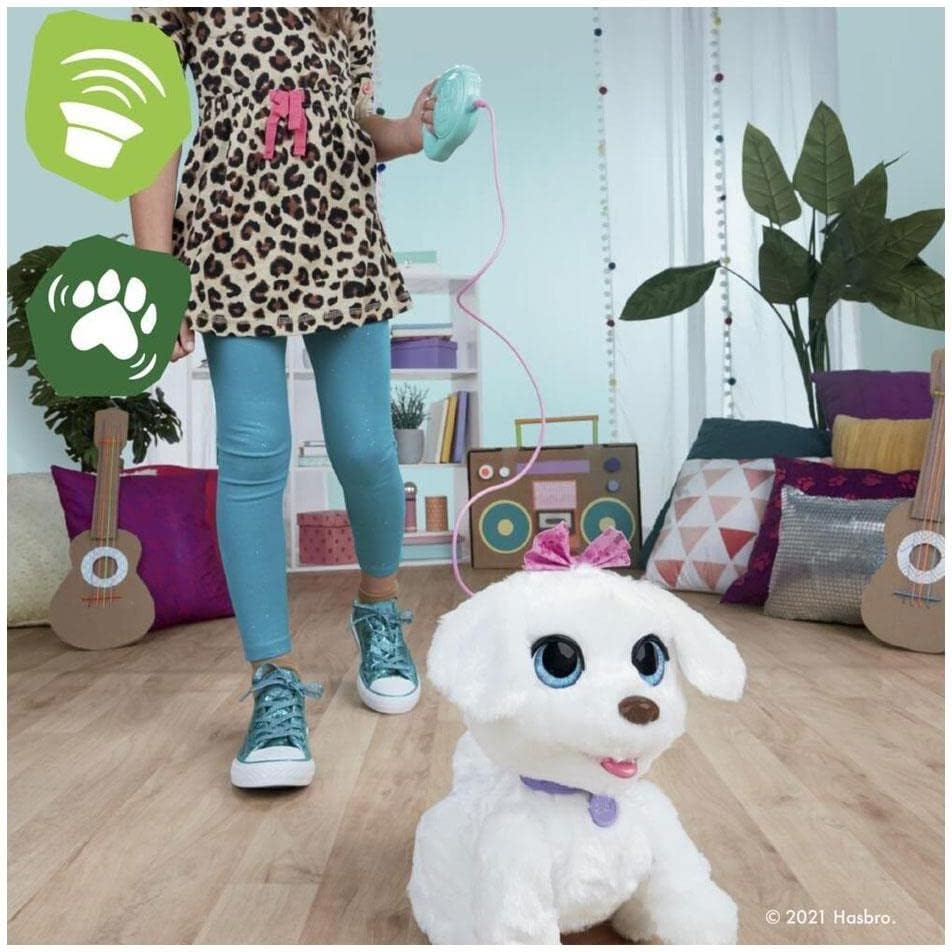 Brinquedo interativo FurReal GoGo My Dancin' Pup, animal de estimação eletrônico, brinquedo de dança, mais de 50 sons e reações, a partir de 4 anos