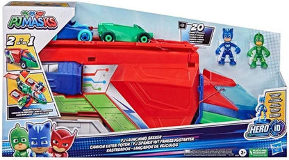 PJ Masks PJ lança brinquedo pré-escolar Seeker, transformando conjunto de veículo PJ Seeker para crianças de 3 anos ou mais