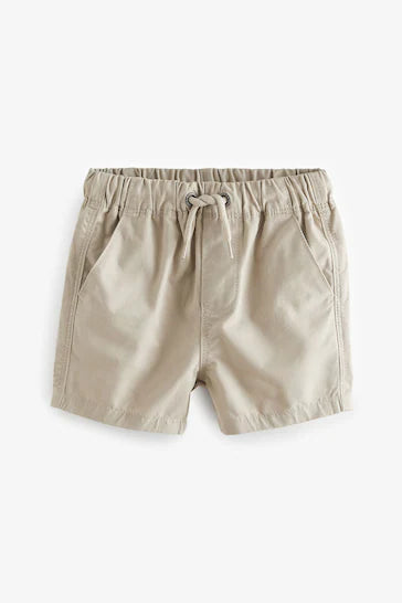 |Boy| Shorts Pull-On - Stone Cream (3 meses a 7 anos)