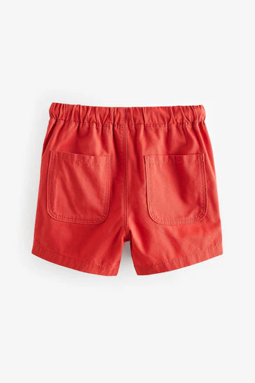 |Boy| Shorts Pull-On - Vermelho (3 meses - 7 anos)