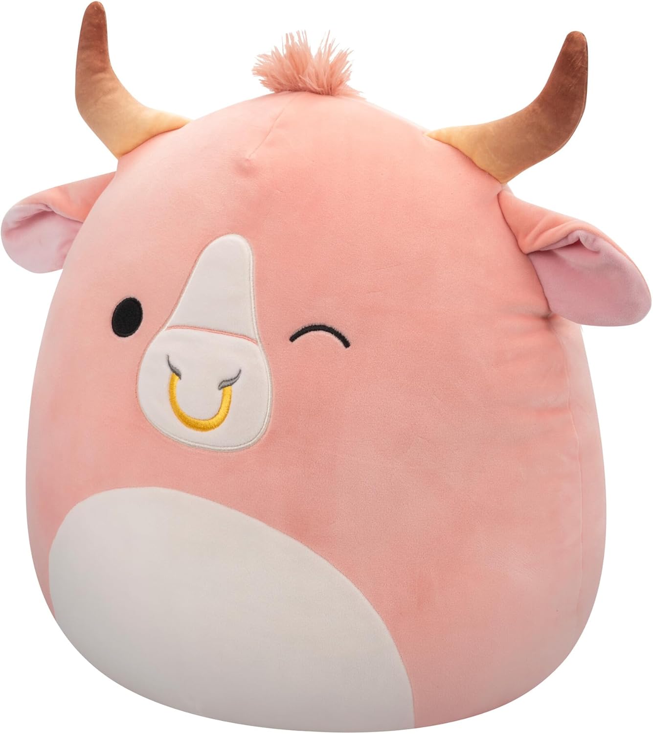 Squishmallows SQCR05472 Howland El Toro Brahma Melocotón De 16 Pulgadas