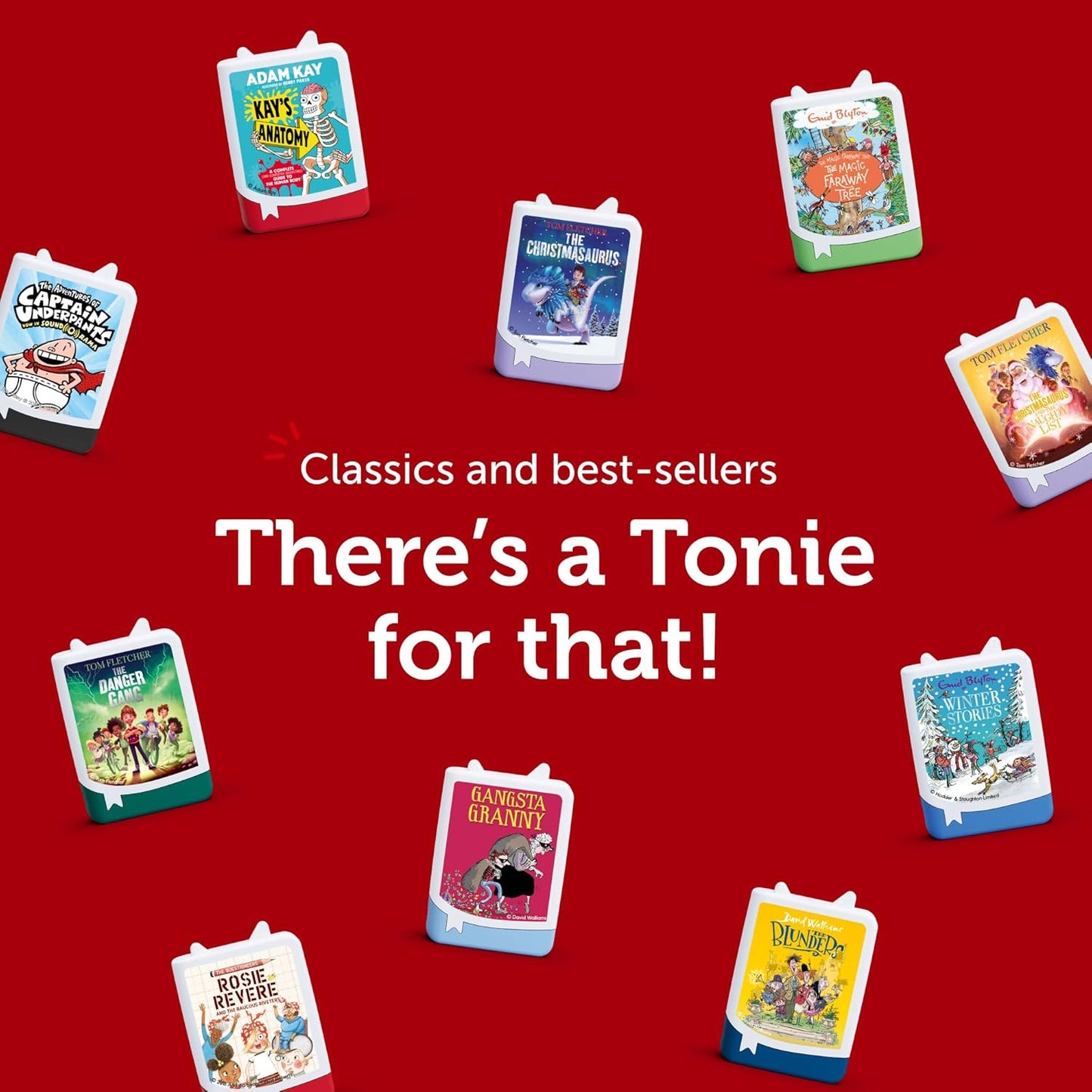 tonies Tom Fletcher A Christmasaurus Carol Audiobook Tonie, para uso com Toniebox