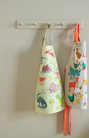 ThreadBear Design - Avental fácil de limpar para crianças - Hora de brincar bagunçada Ótimo para atividades artísticas na escola em casa - 3 anos ou mais