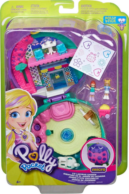 Polly Pocket GKJ48 Lil' Ladybug Garden Compact [Exclusivo Amazon]